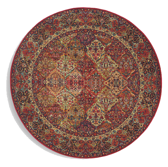 Carpet Round Persian PNG Pic