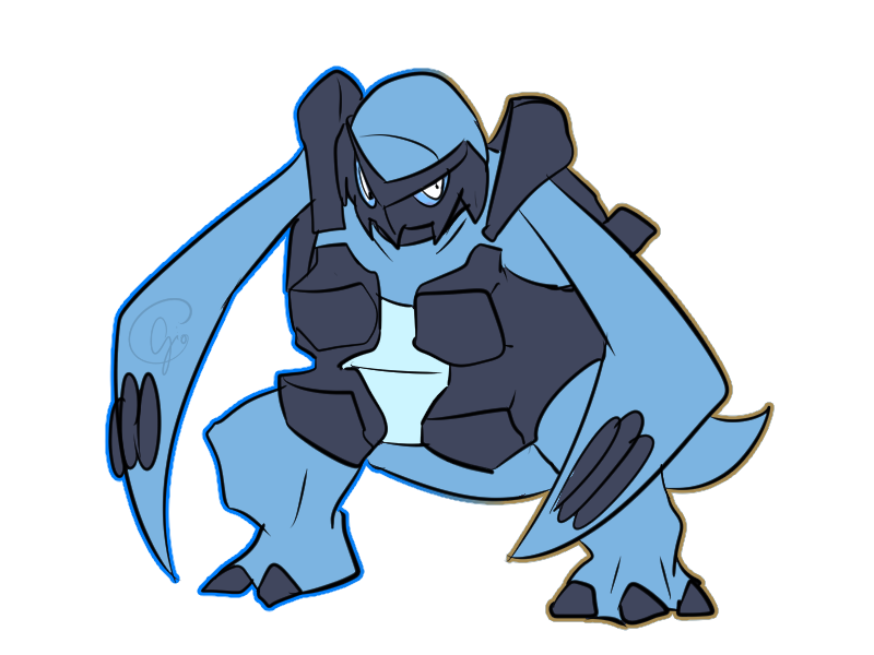 Carracosta Pokemon PNG Isolated HD