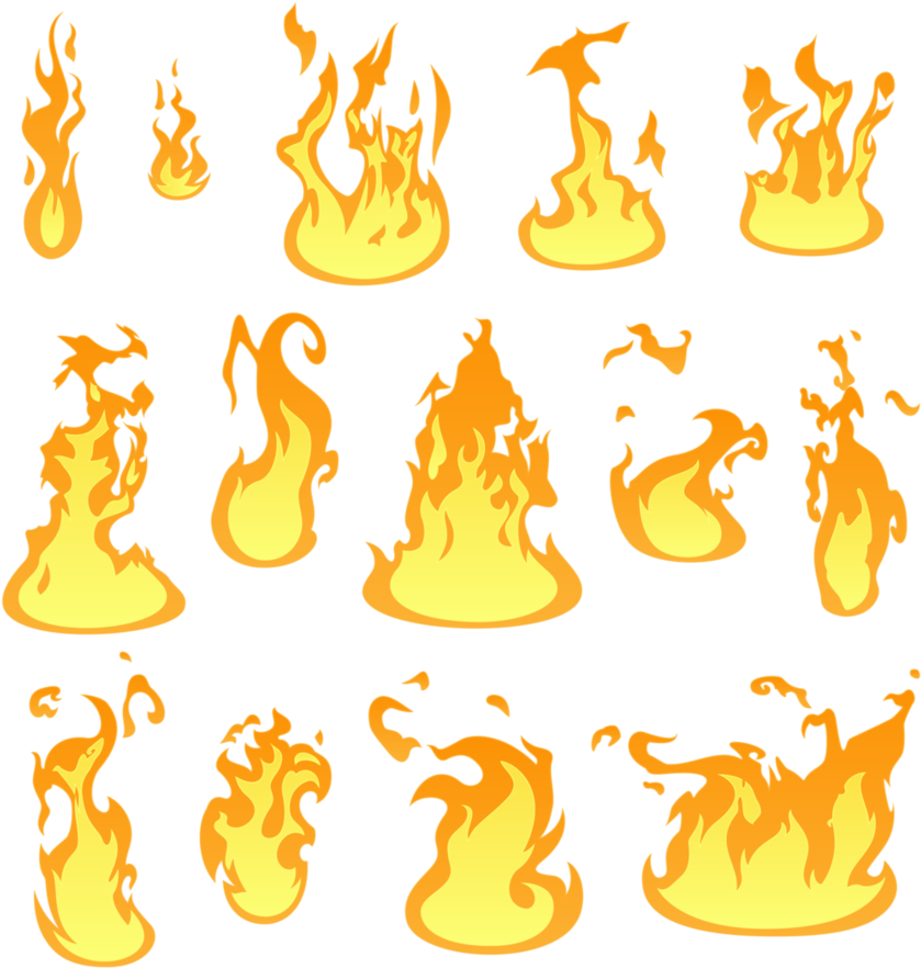 Cartoon Fire PNG Free Download