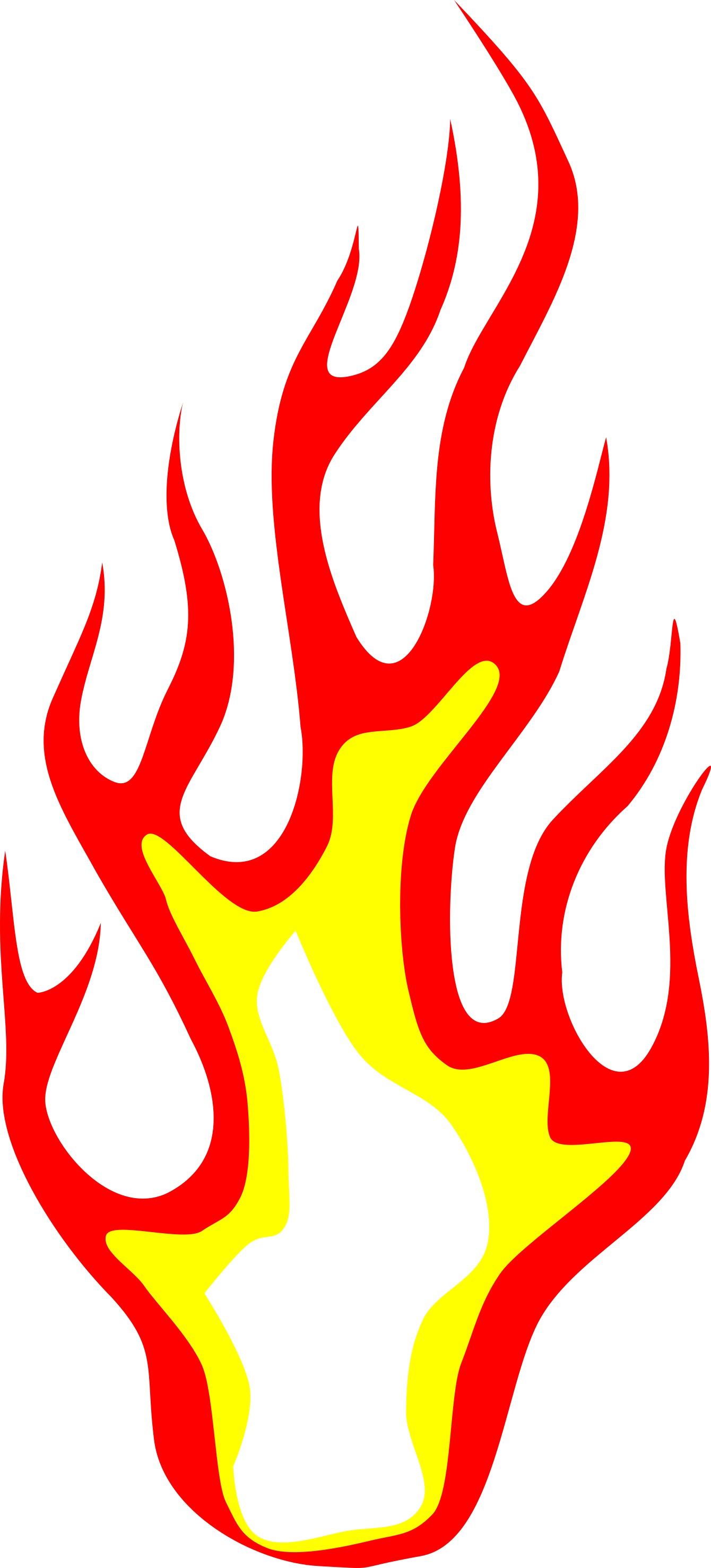 Cartoon Fire PNG Isolated Photos