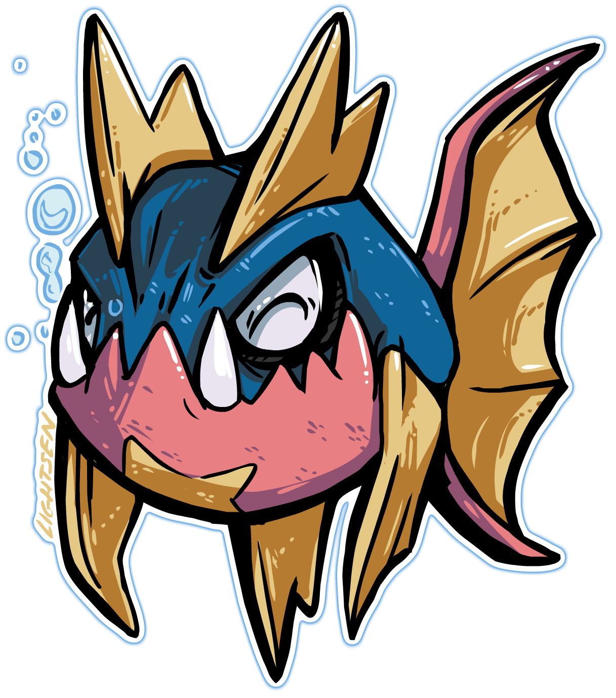 Carvanha Pokemon PNG Clipart