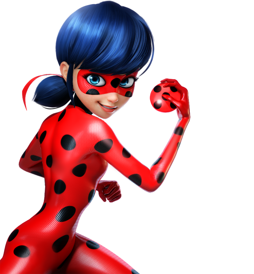 Cat Noir And Ladybug PNG HD Isolated