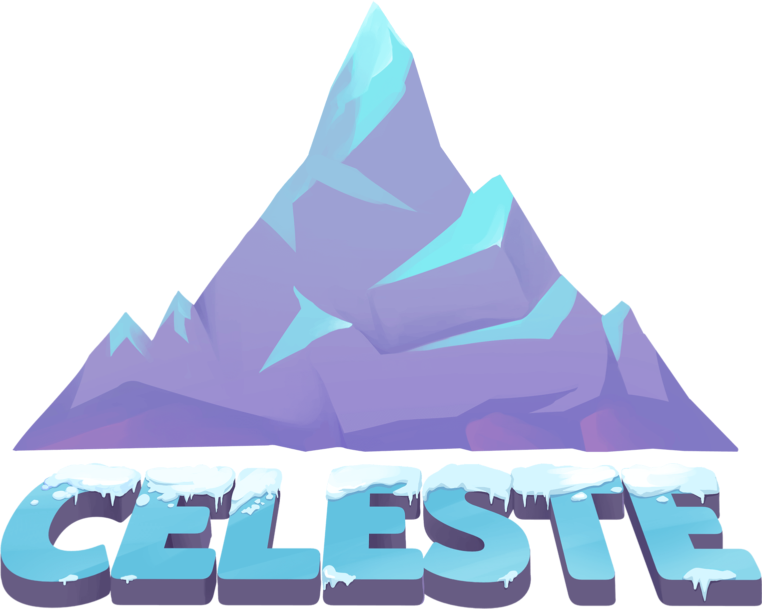 Celeste Game Logo PNG File