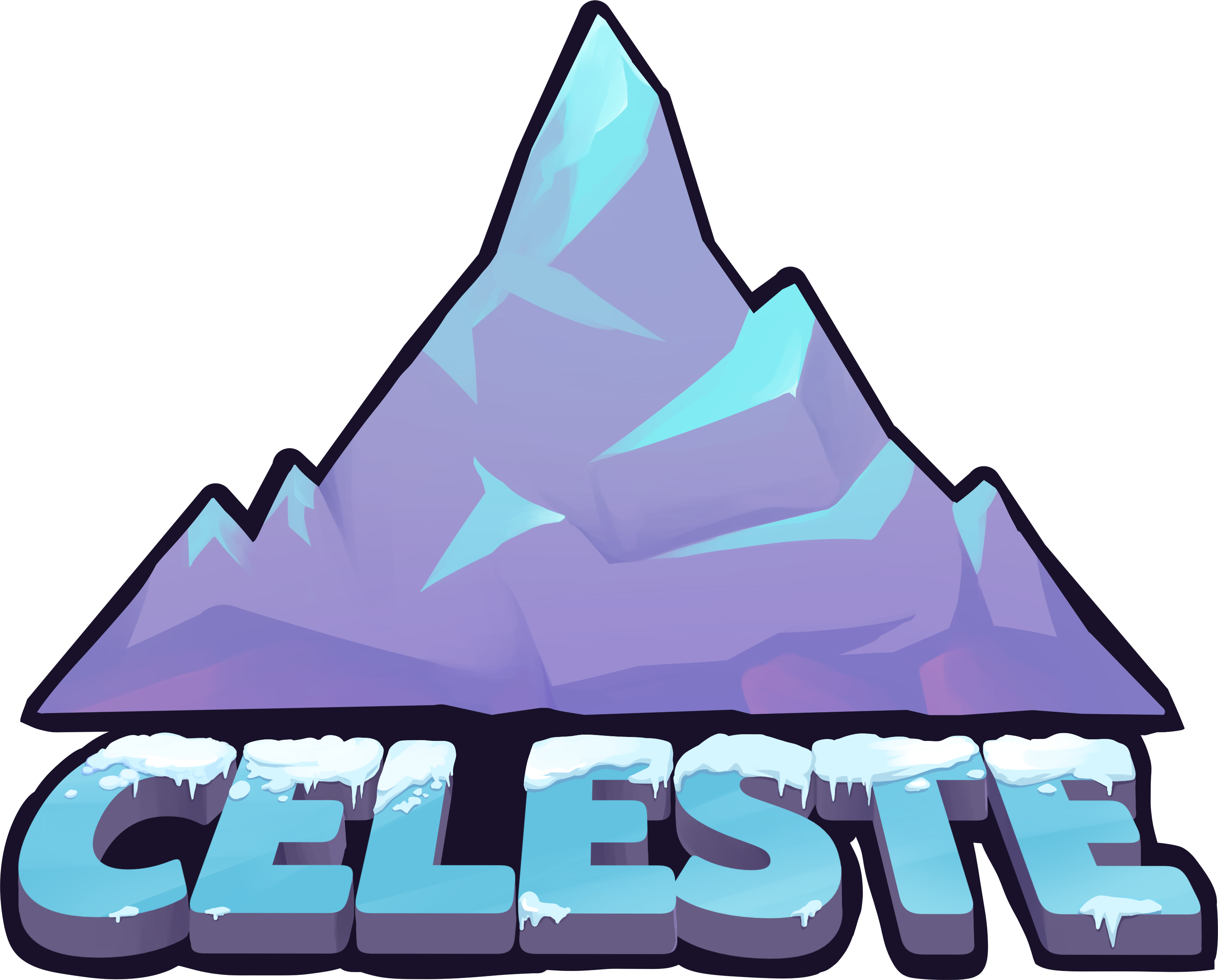 Celeste Game Logo PNG Isolated HD