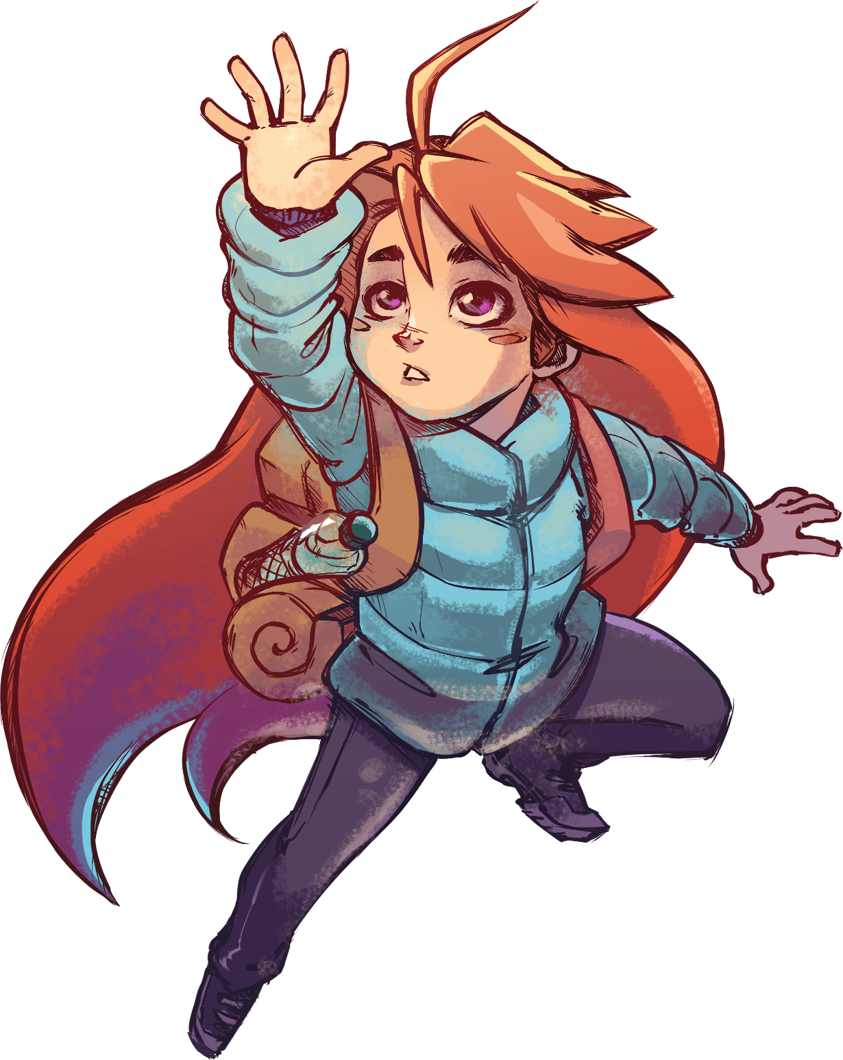 Celeste Game PNG Isolated Transparent