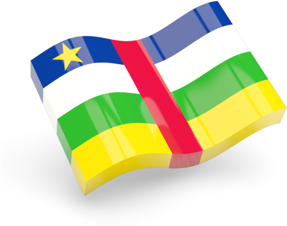 Central African Republic Flag PNG Free Download