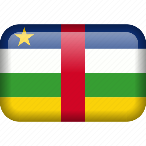 Central African Republic Flag PNG Pic