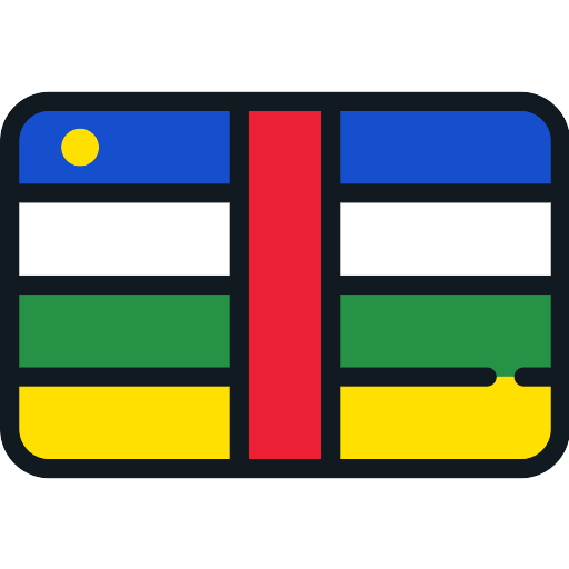 Central African Republic Flag PNG Picture