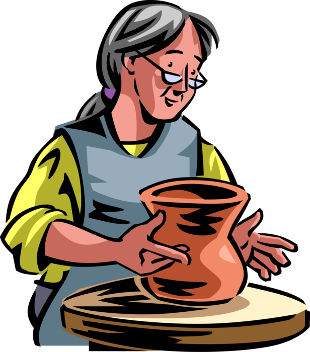 Ceramics Art PNG Isolated Pic