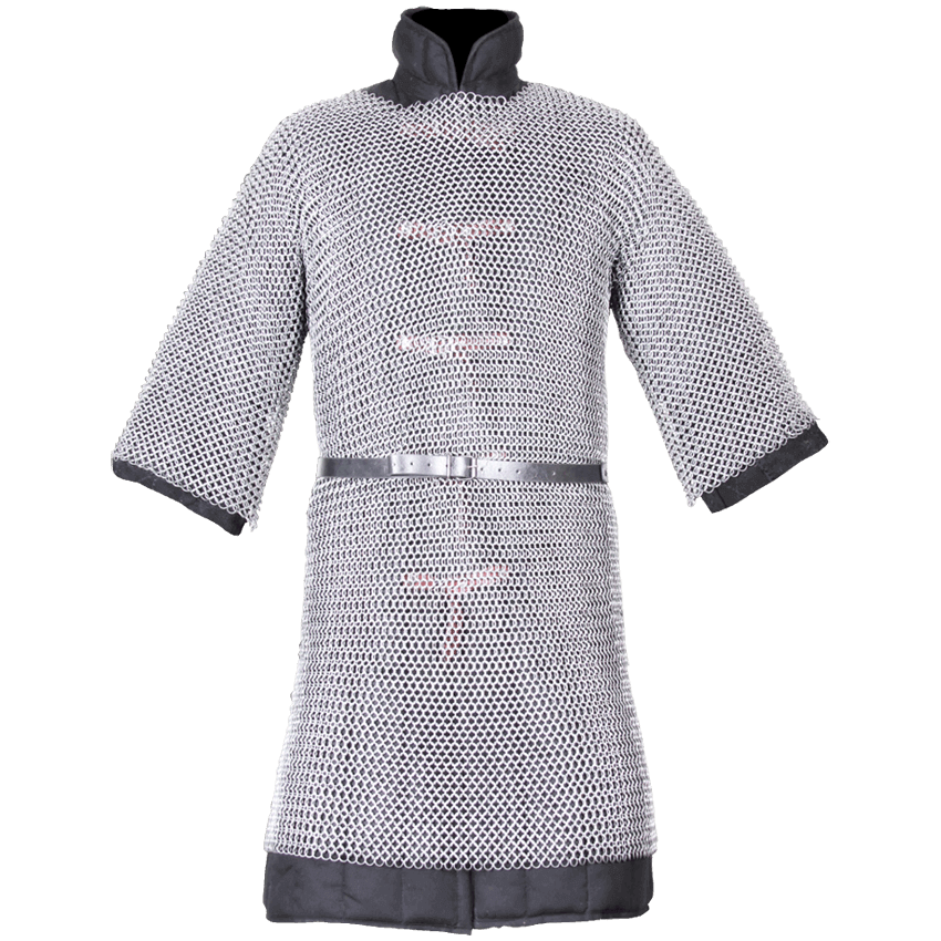 Chainmail Hauberk Armor PNG Isolated File