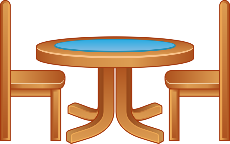 Chairs And Table PNG File