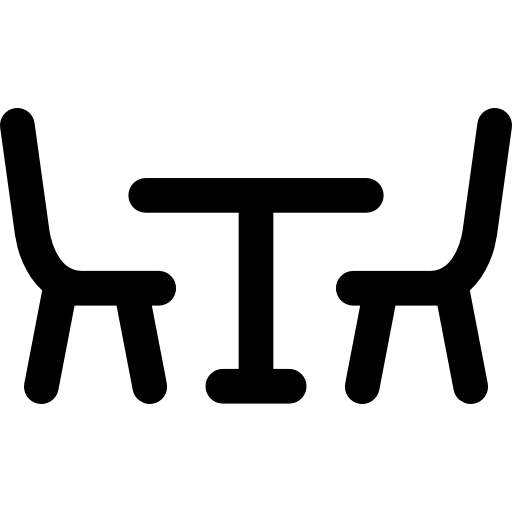 Chairs And Table PNG Photo