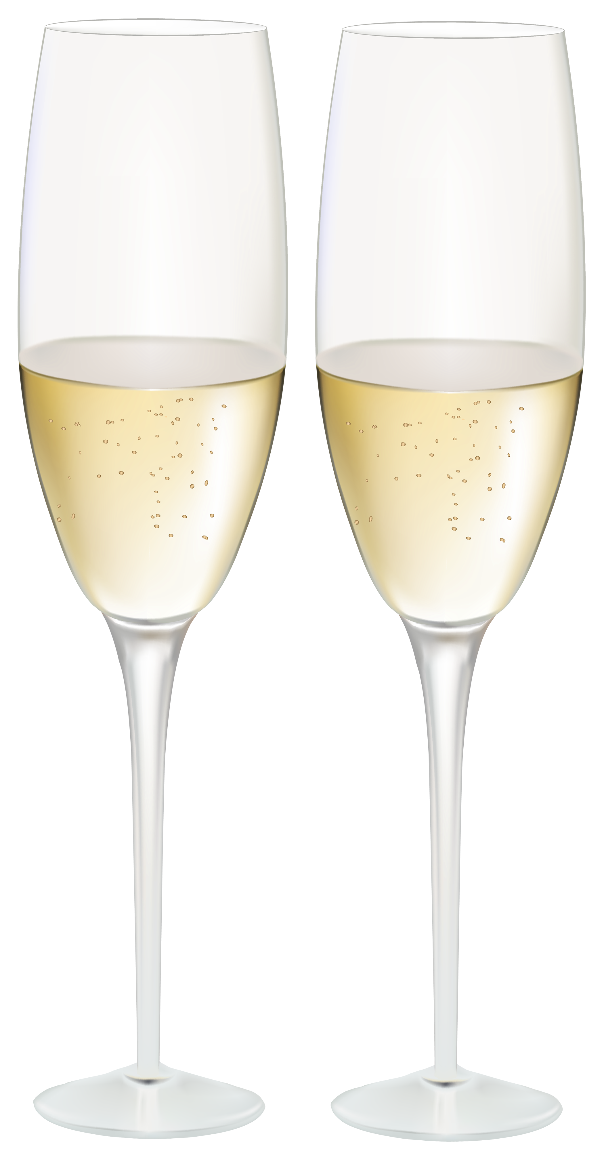 Champagne Glass PNG Isolated File