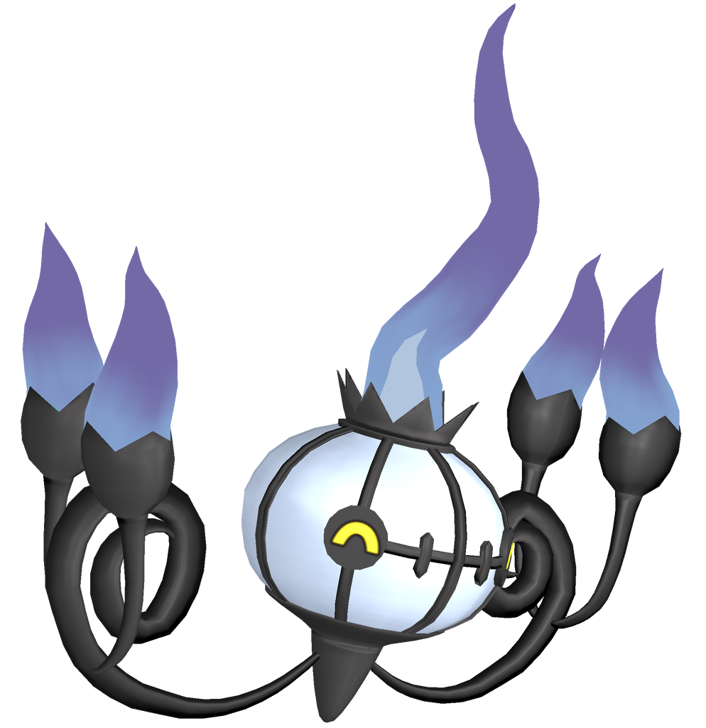 Chandelure Pokemon PNG Isolated HD Pictures