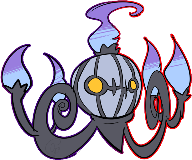 Chandelure Pokemon PNG Pic