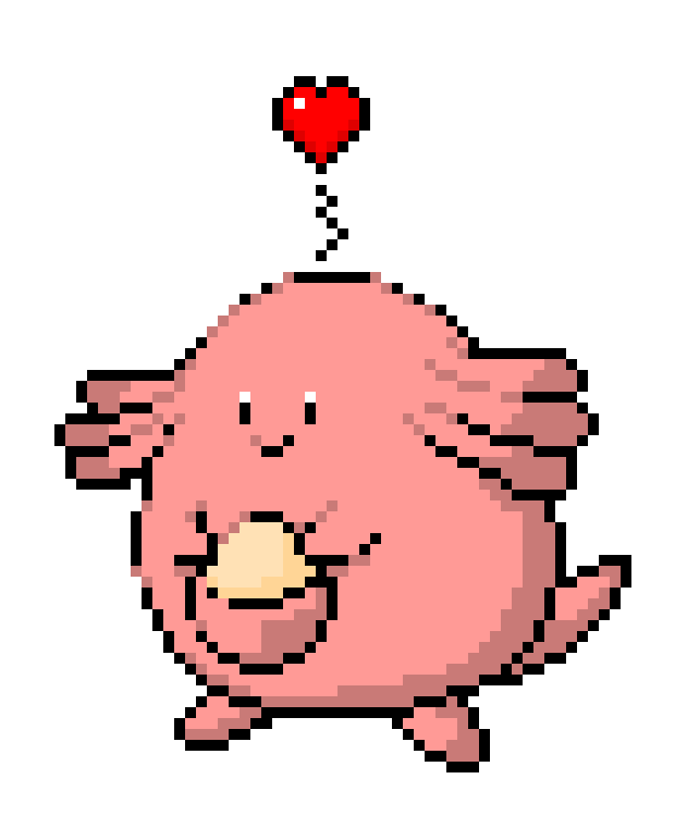 Chansey Pokemon PNG Isolated Clipart