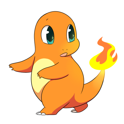 Charmander Pokemon PNG Isolated Picture