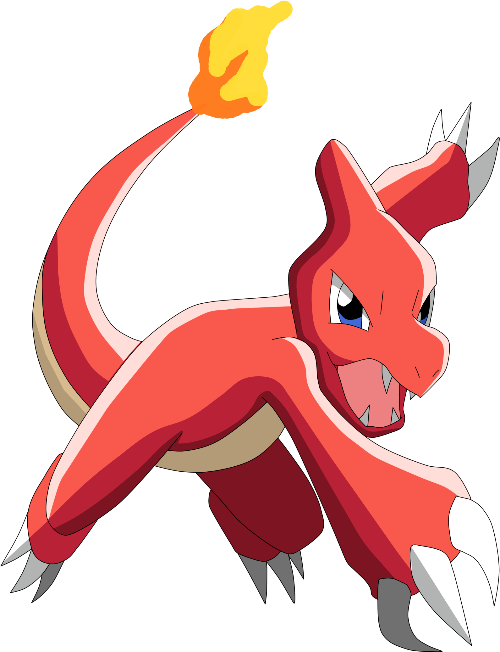 Charmeleon Pokemon PNG Isolated HD Pictures