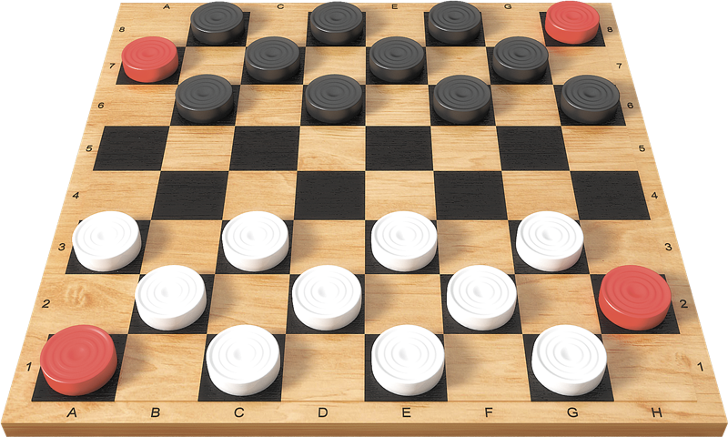 Checkers PNG Isolated Transparent Picture