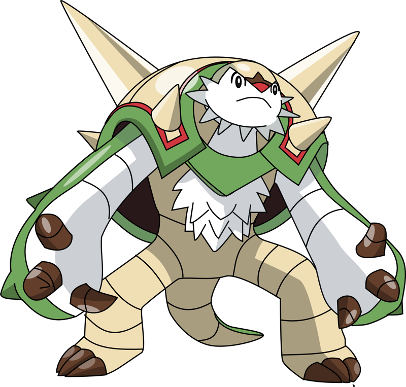 Chesnaught Pokemon PNG Isolated HD Pictures