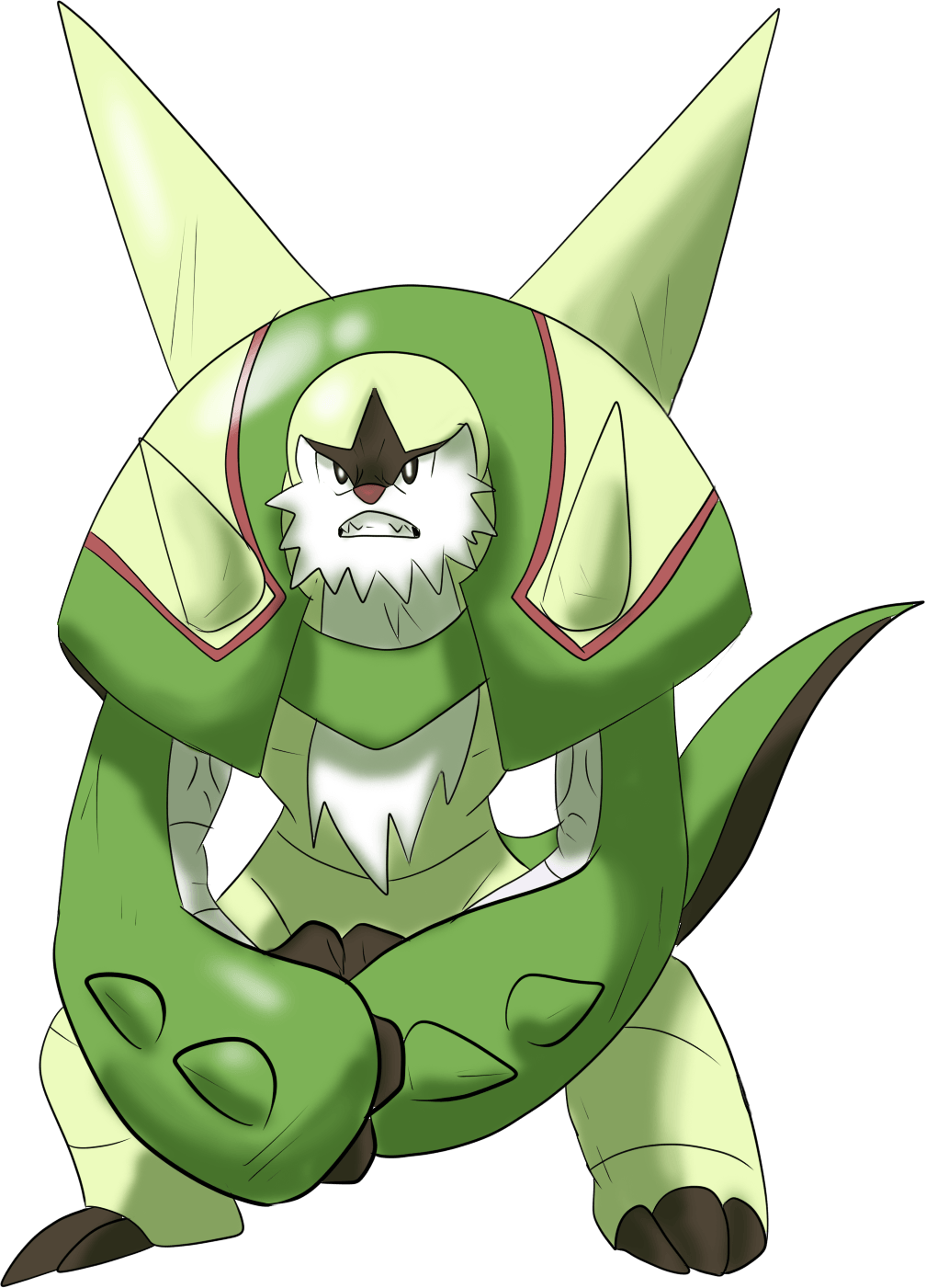 Chesnaught Pokemon PNG Picture