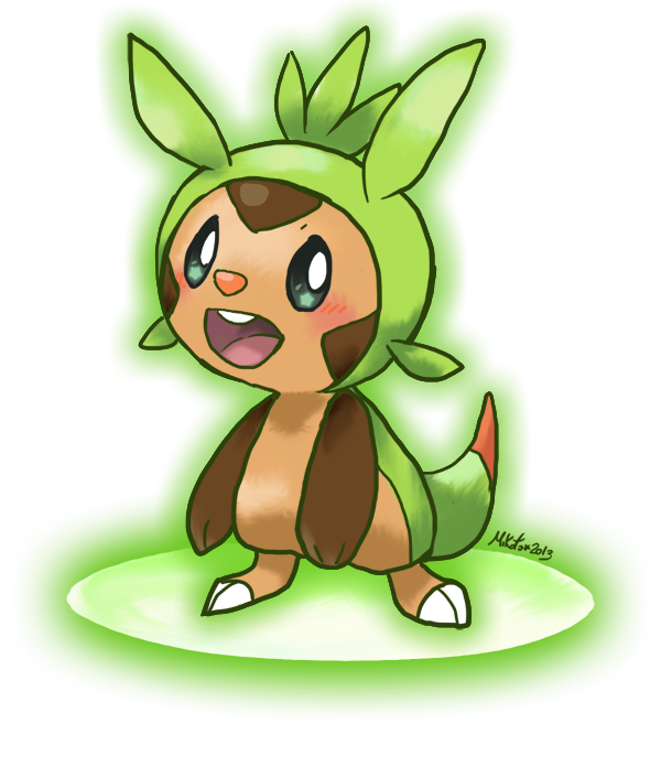 Chespin Pokemon PNG File