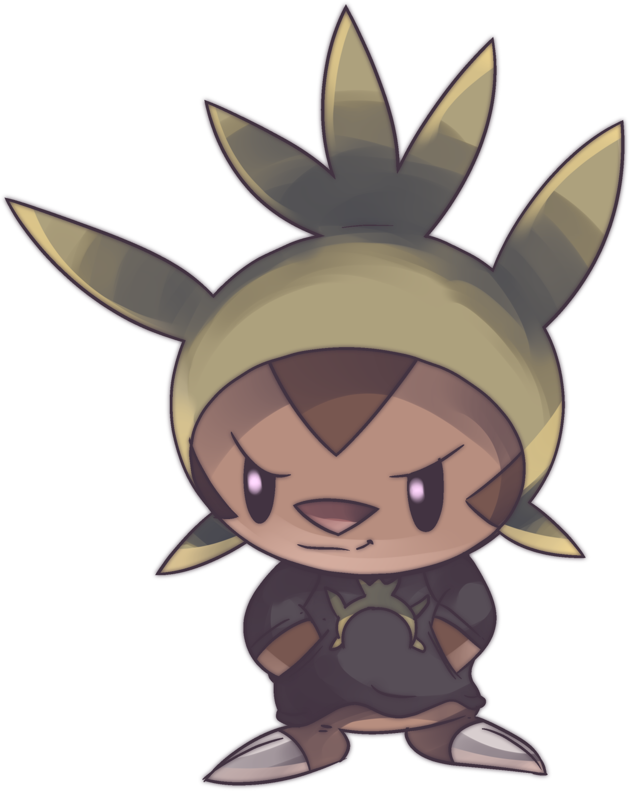 Chespin Pokemon PNG Isolated Pic