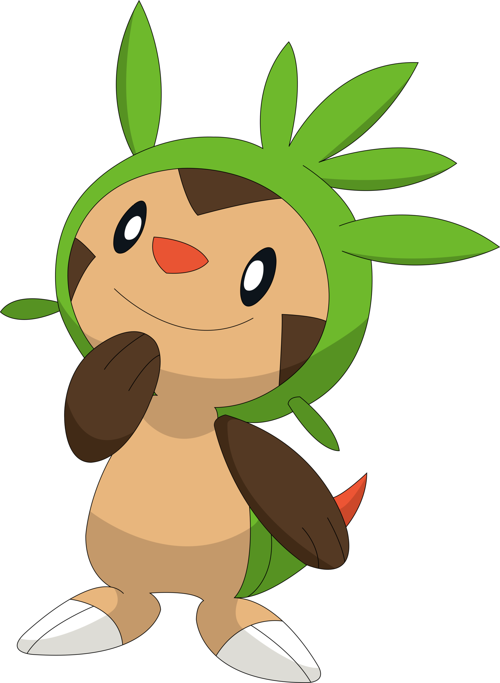 Chespin Pokemon PNG Transparent Image