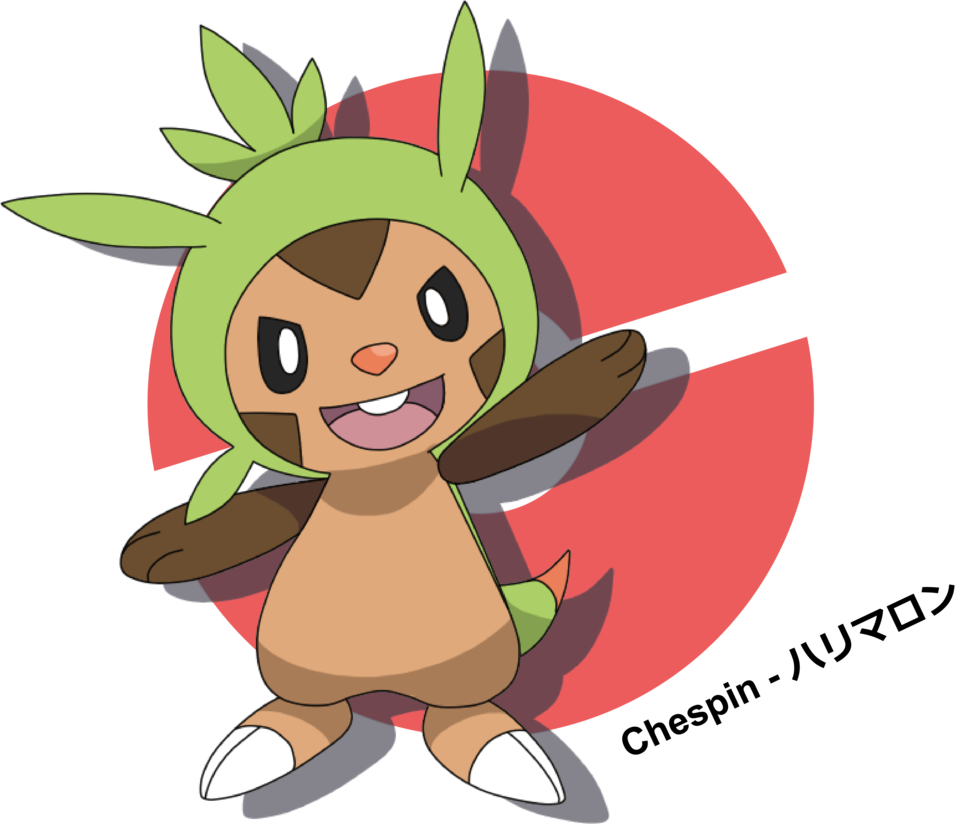 Chespin Pokemon PNG Transparent Picture