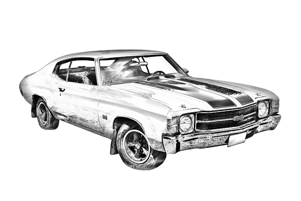 Chevrolet Chevelle PNG Isolated HD