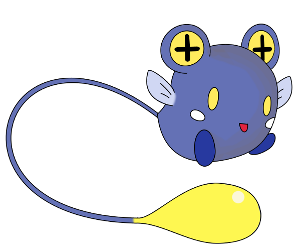 Chinchou Pokemon PNG Isolated Clipart