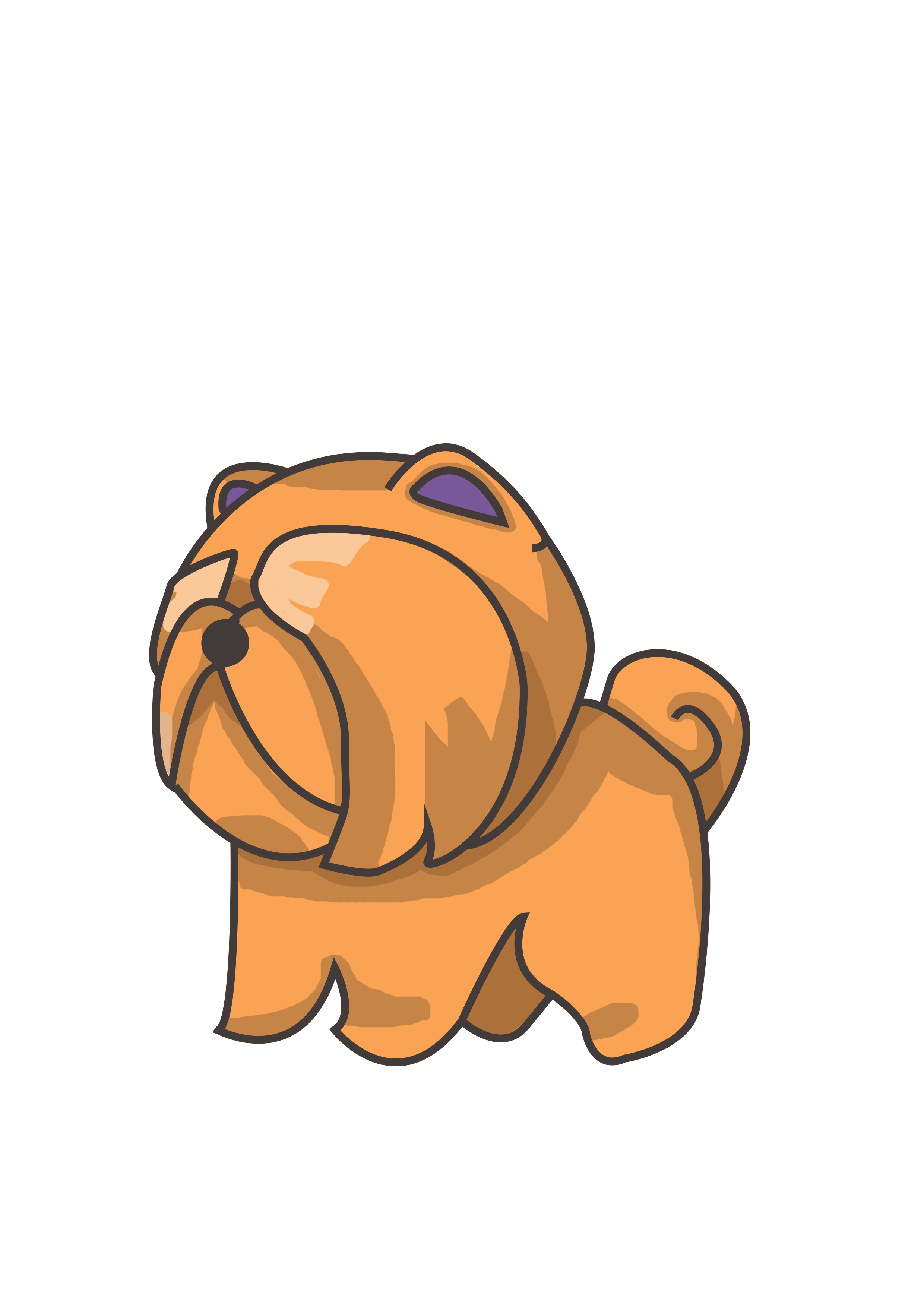 Chow Chow PNG Isolated File