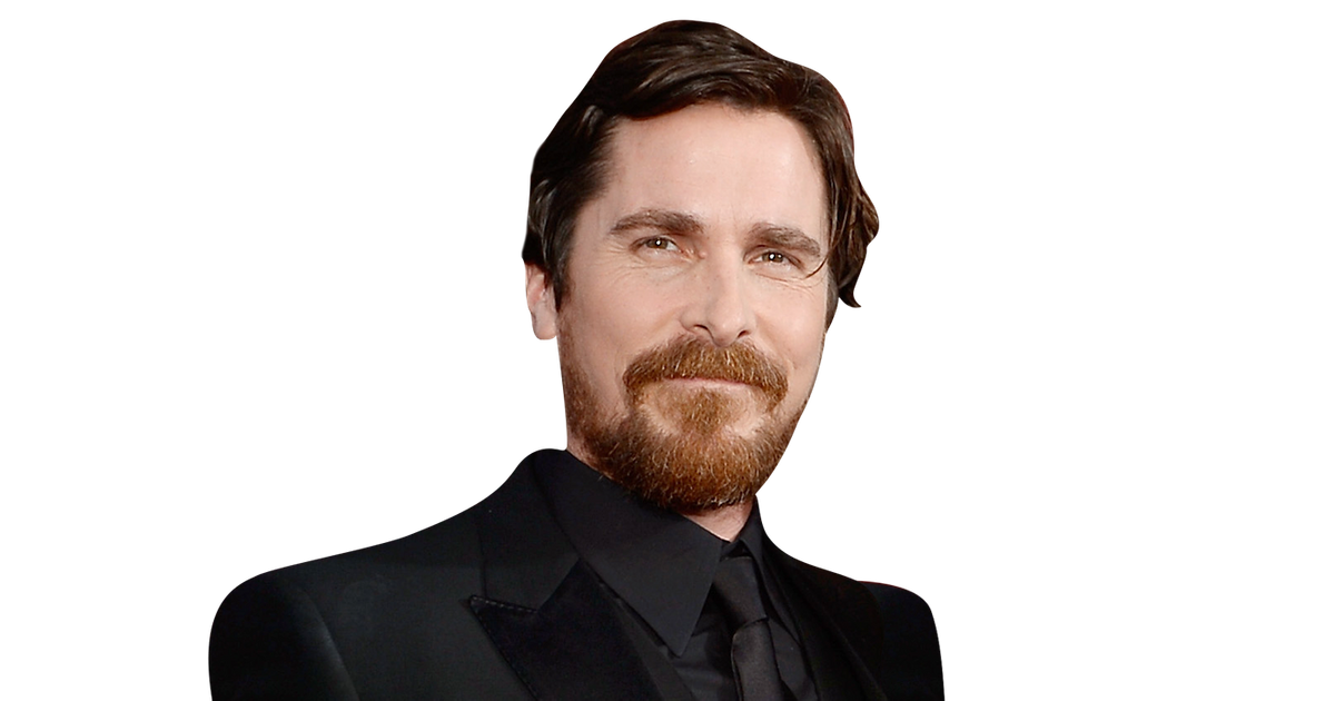 Christian Bale PNG Isolated Image