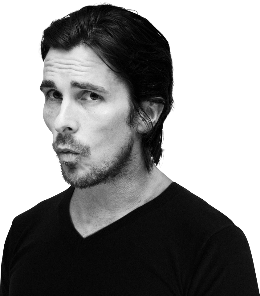 Christian Bale PNG Isolated Pic