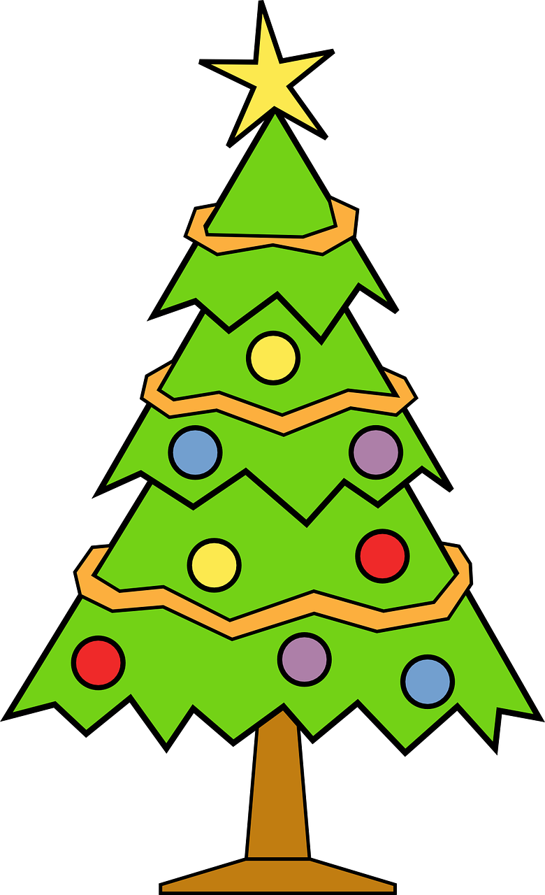 Christmas Tree PNG Background Image