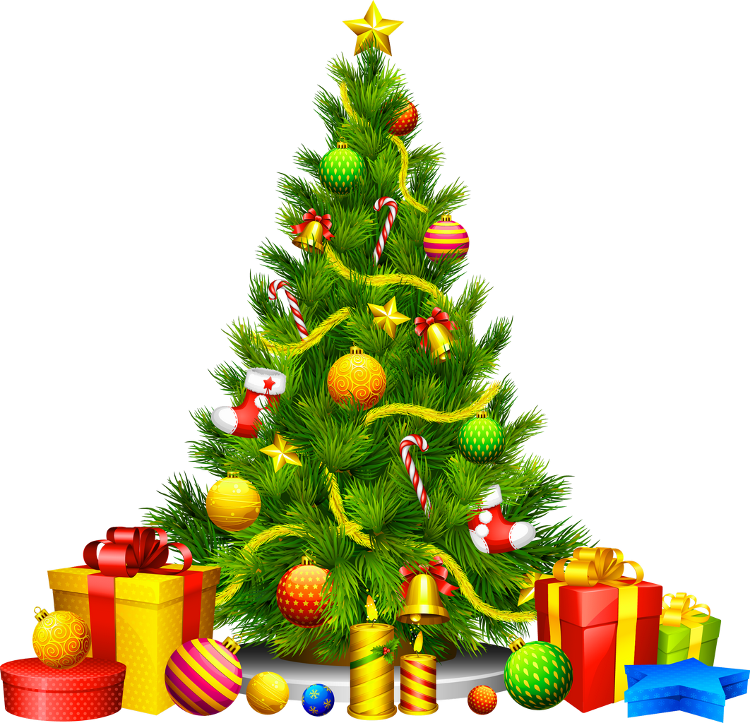 Christmas Tree PNG Isolated Picture