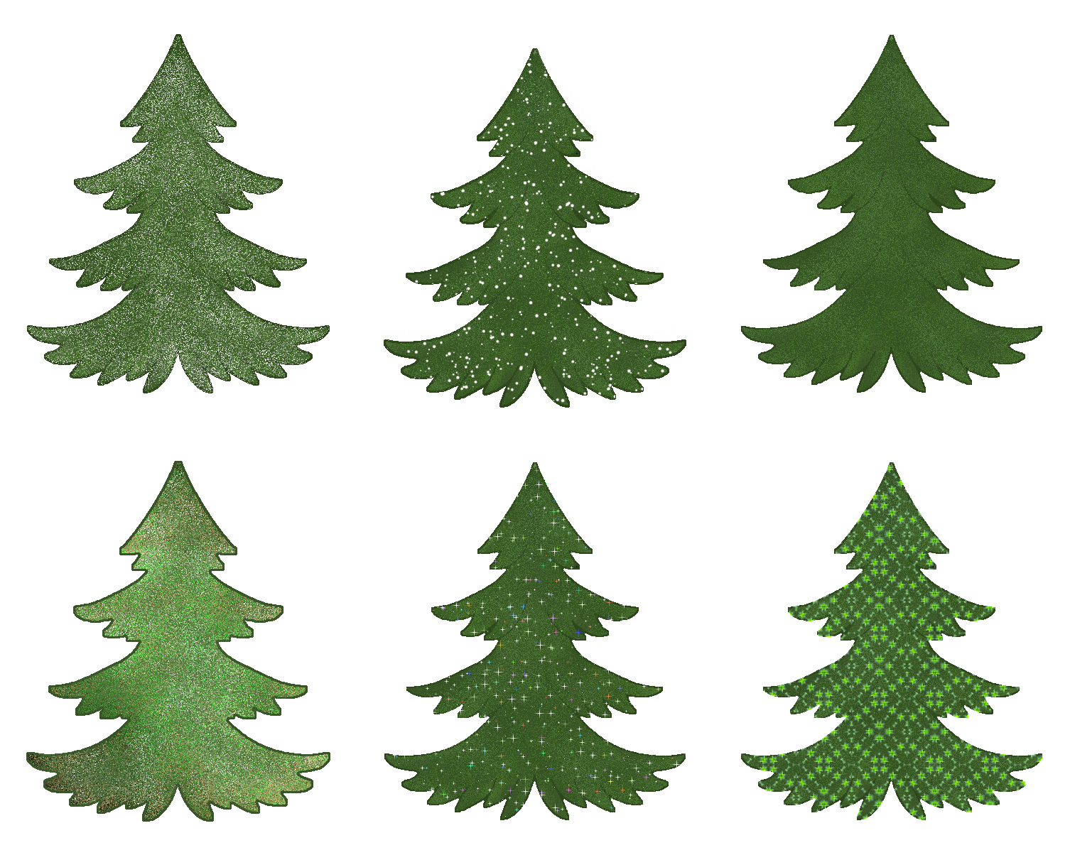 Christmas Tree PNG Isolated Transparent