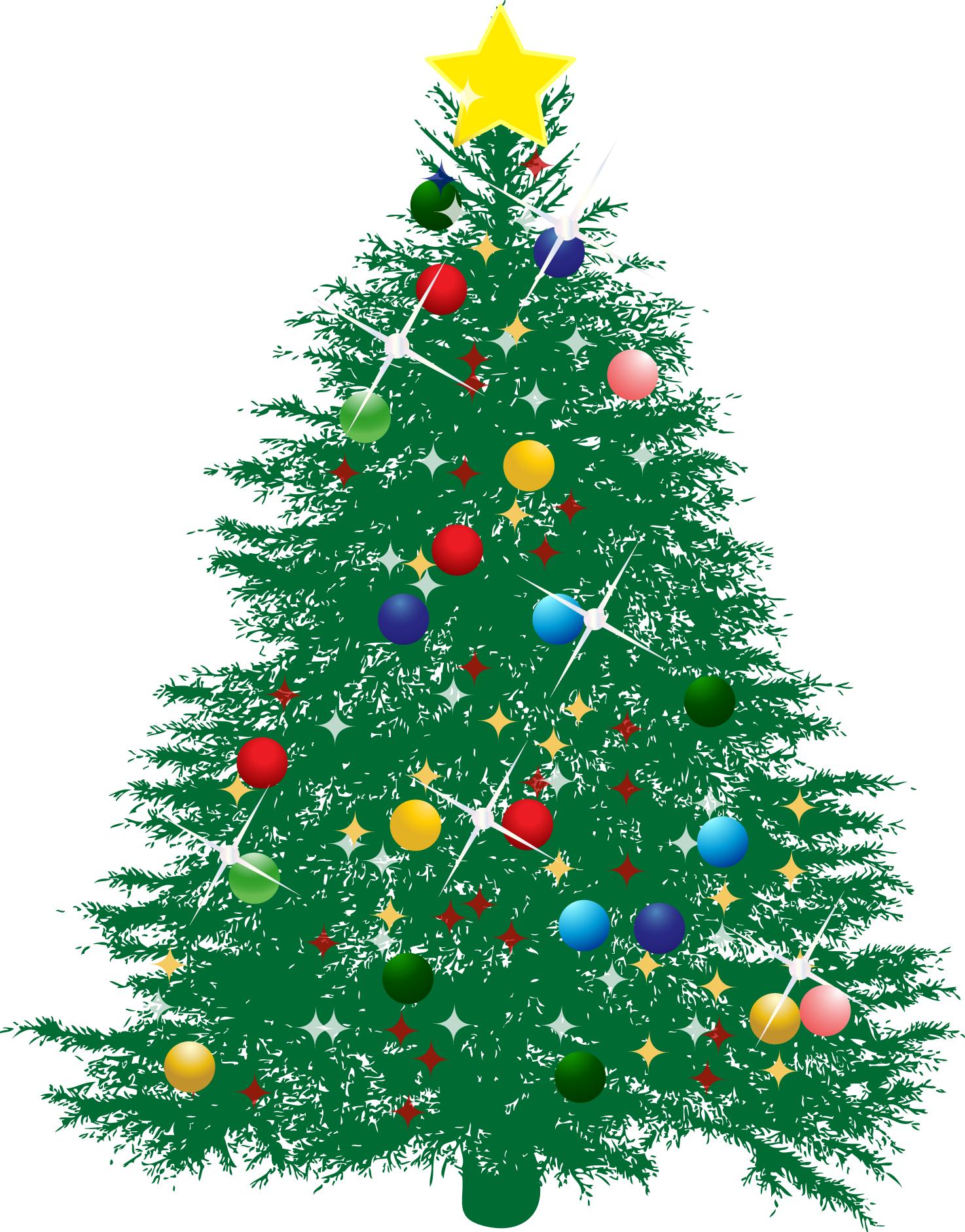 Christmas Tree Transparent Background