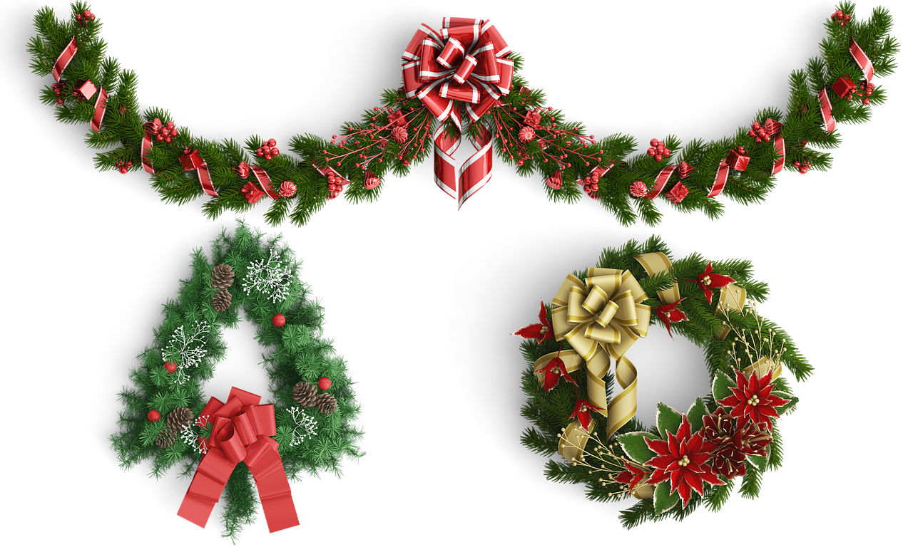 Christmas Wreath PNG Free Download