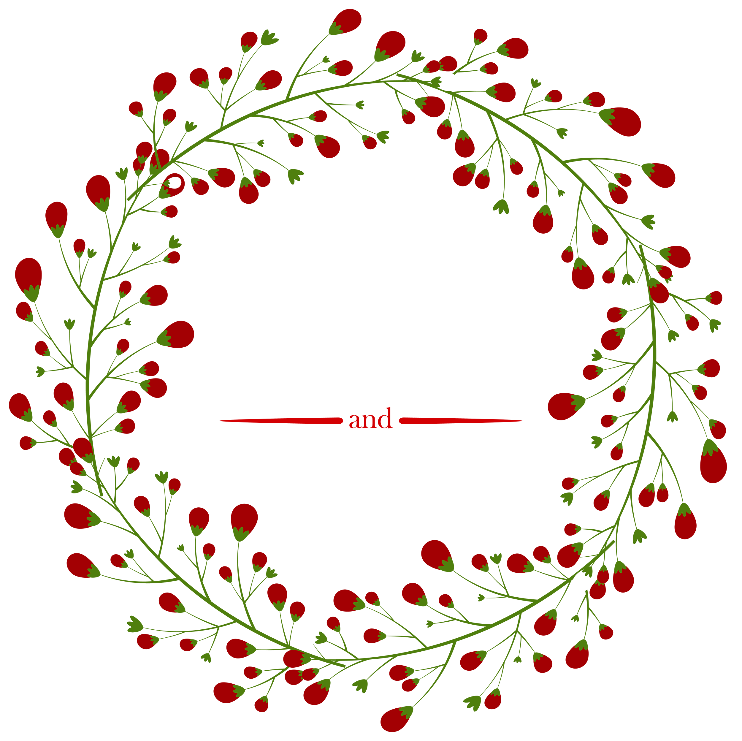 Christmas Wreath PNG Pic