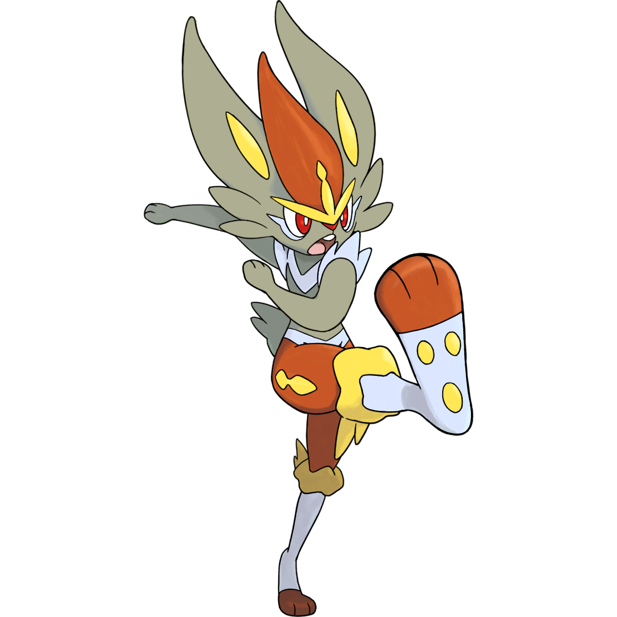 Cinderace Pokemon PNG Isolated File