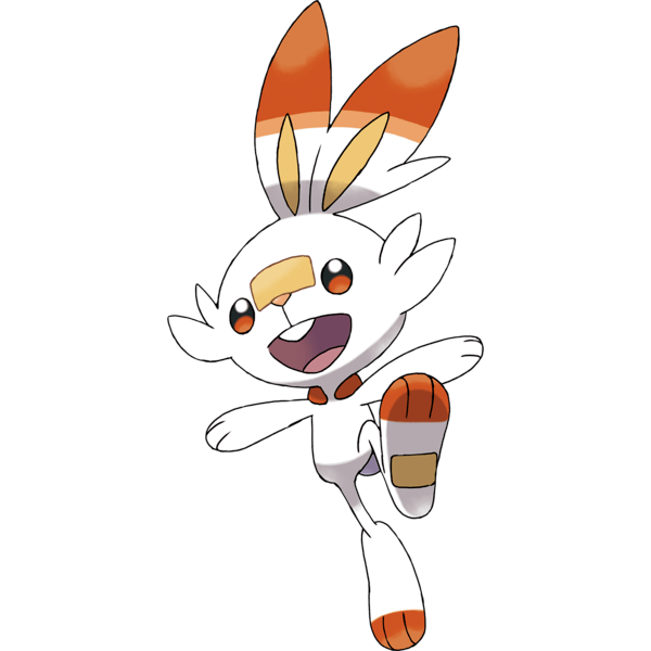 Cinderace Pokemon PNG Isolated HD