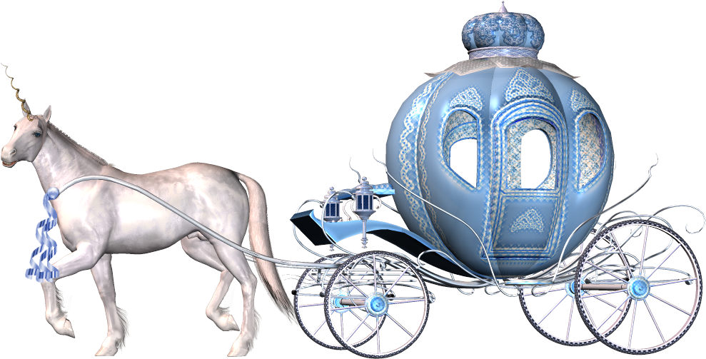 Cinderella Carriage PNG Isolated Photos