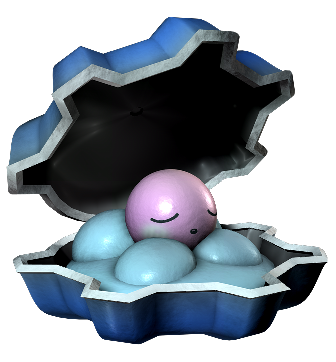 Clamperl Pokemon PNG File