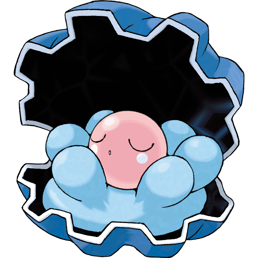 Clamperl Pokemon PNG Image