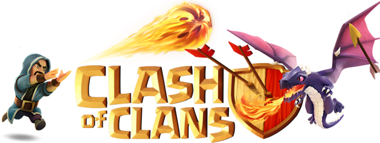 Clash Of Clans Logo PNG File