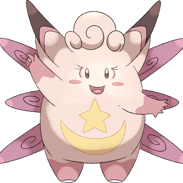 Clefable Pokemon PNG HD Isolated