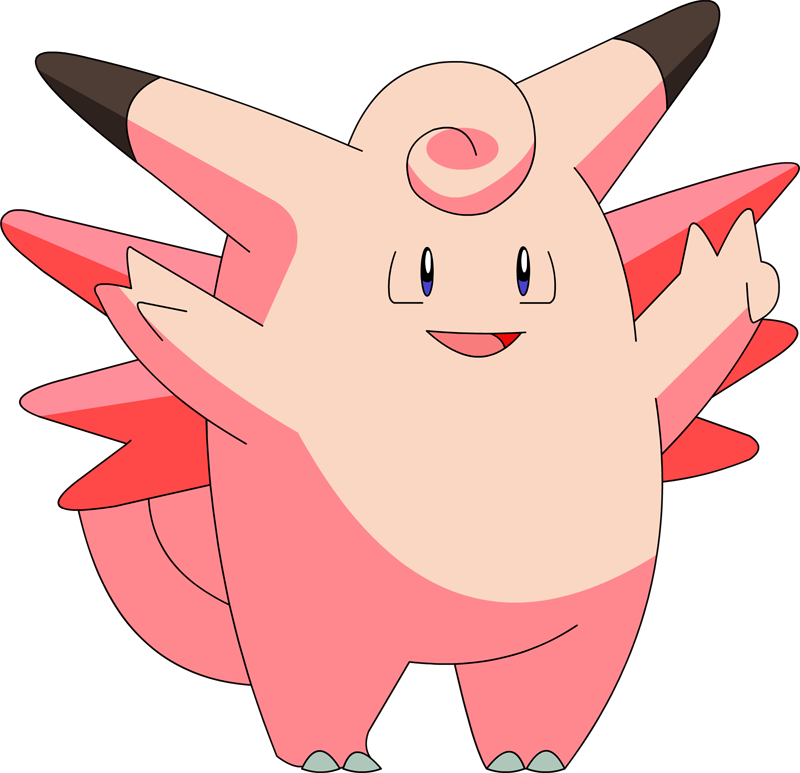 Clefable Pokemon PNG Isolated HD Pictures