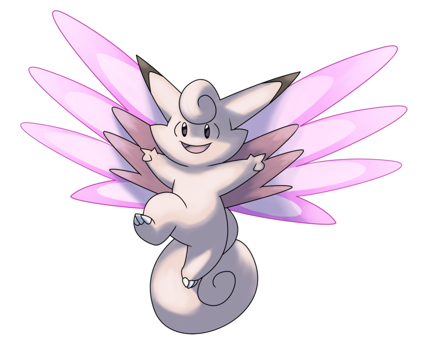 Clefable Pokemon PNG Isolated HD