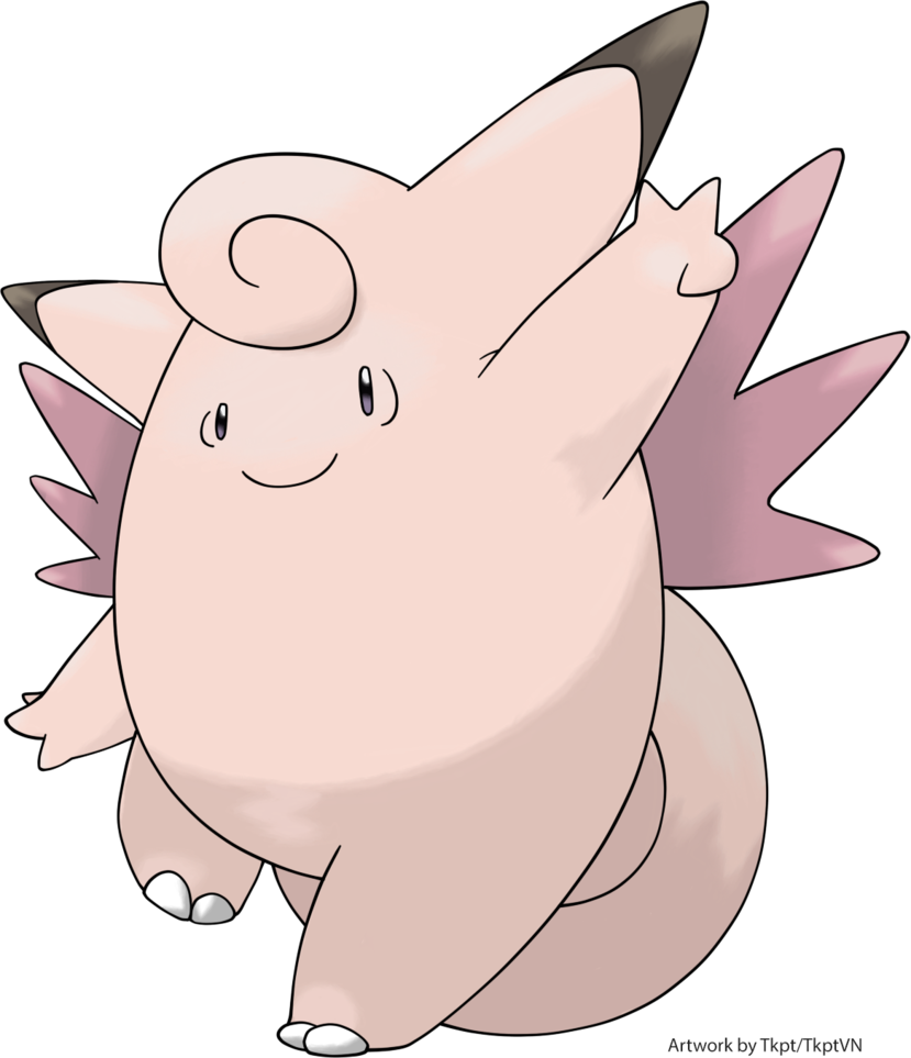 Clefable Pokemon PNG